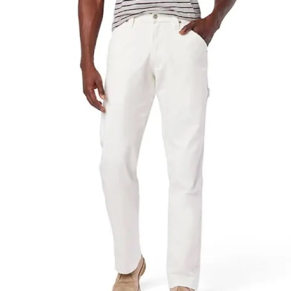 Signature by Levi Strauss & Co. Gold Label Men's Carpenter Jeans Coconut Milk